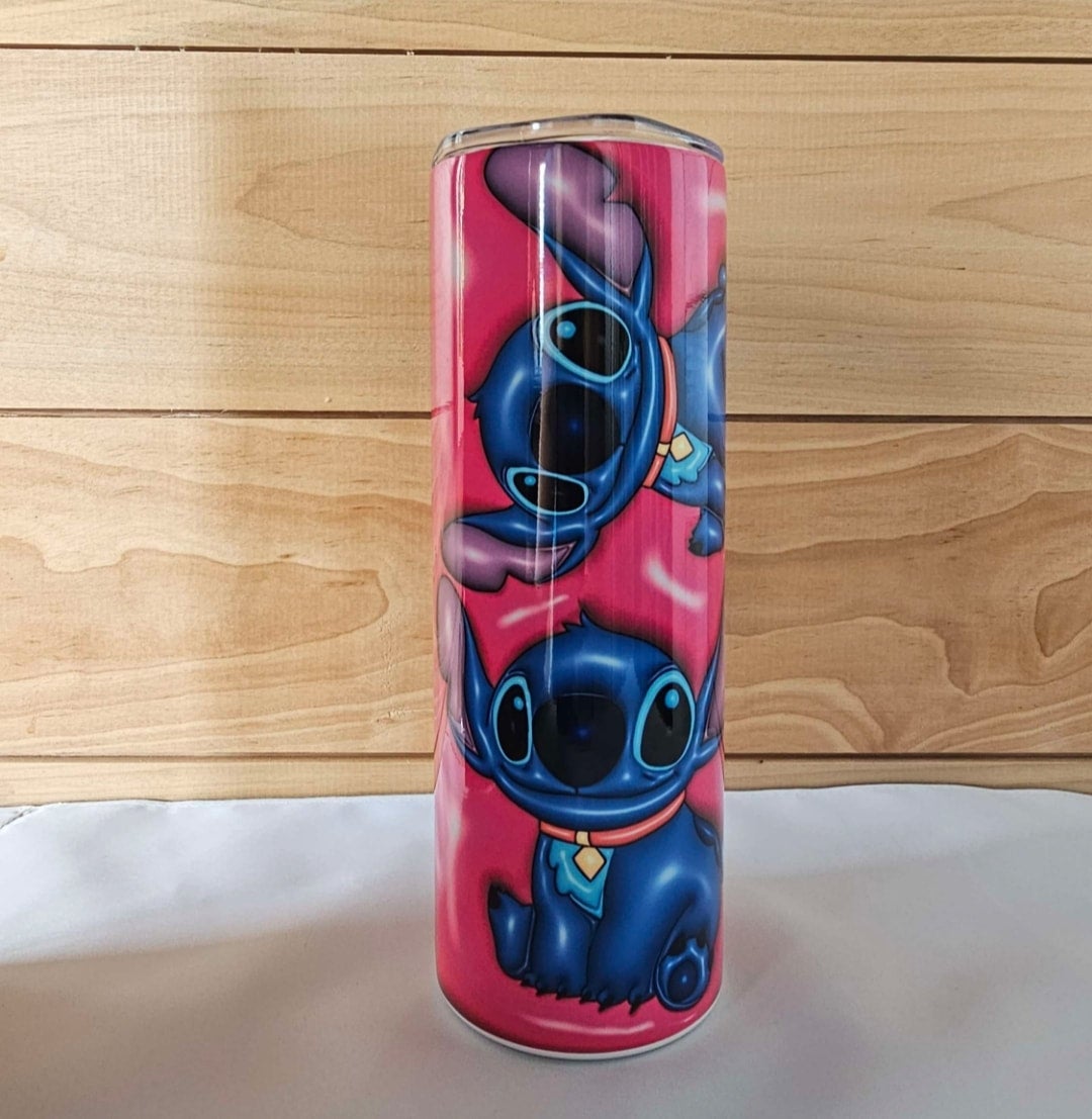 Little Blue Guy Pink 20oz