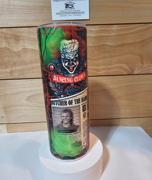 Pennywise Collage shown on glow