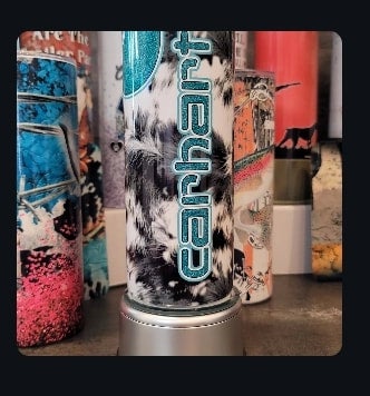 Cowhide C Teal