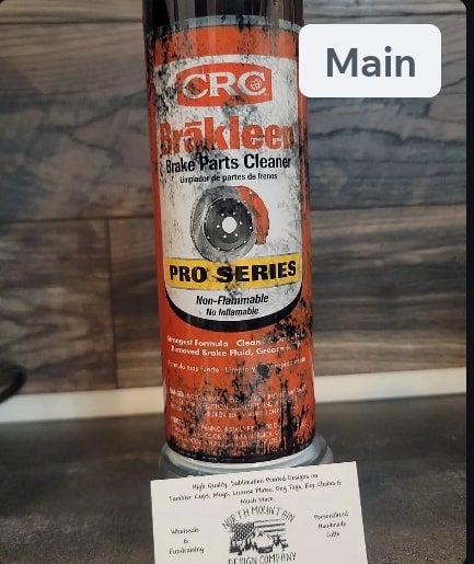 Red Brake Cleaner CRC